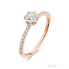 Rose Gold / 0.75 CT