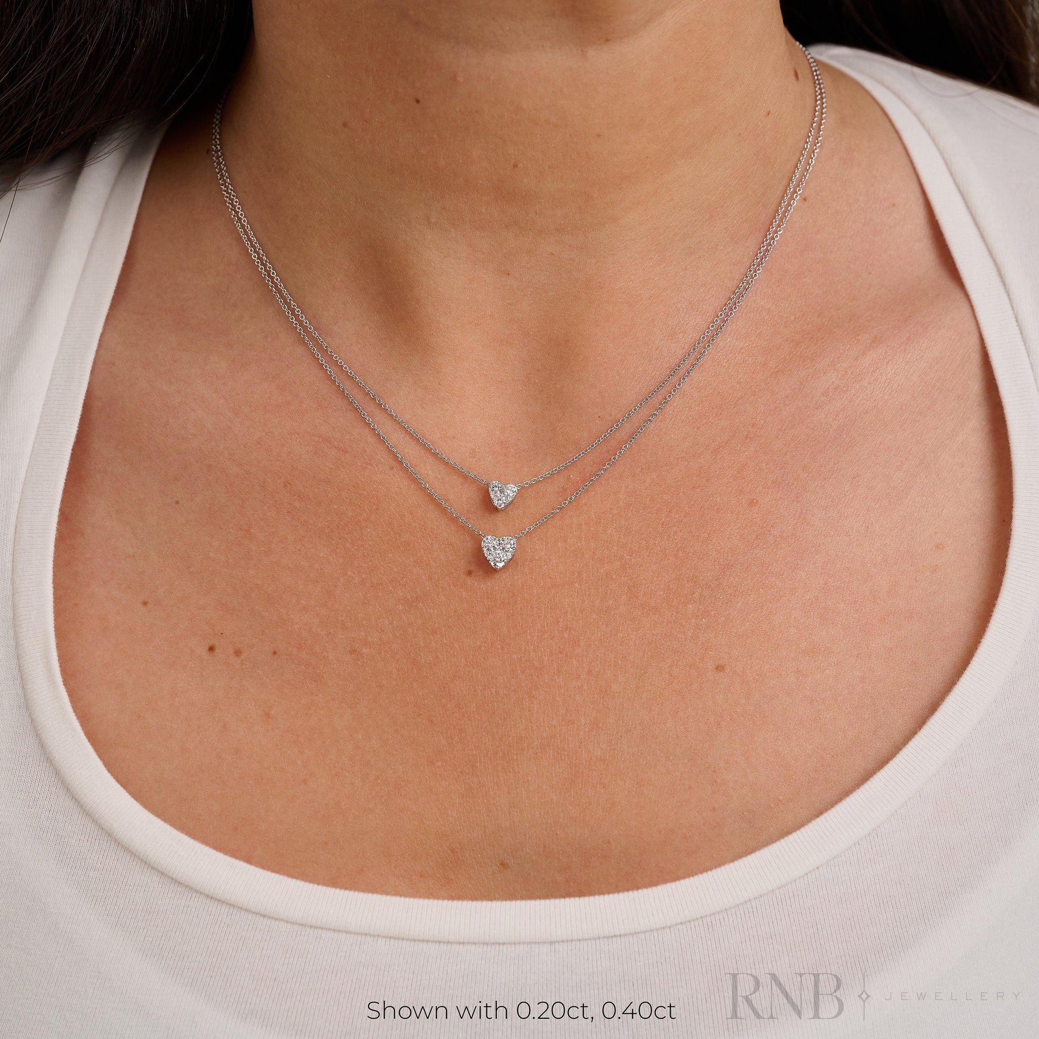 Diamond Pendant - Pendentif en Diamant-RNB Jewellery