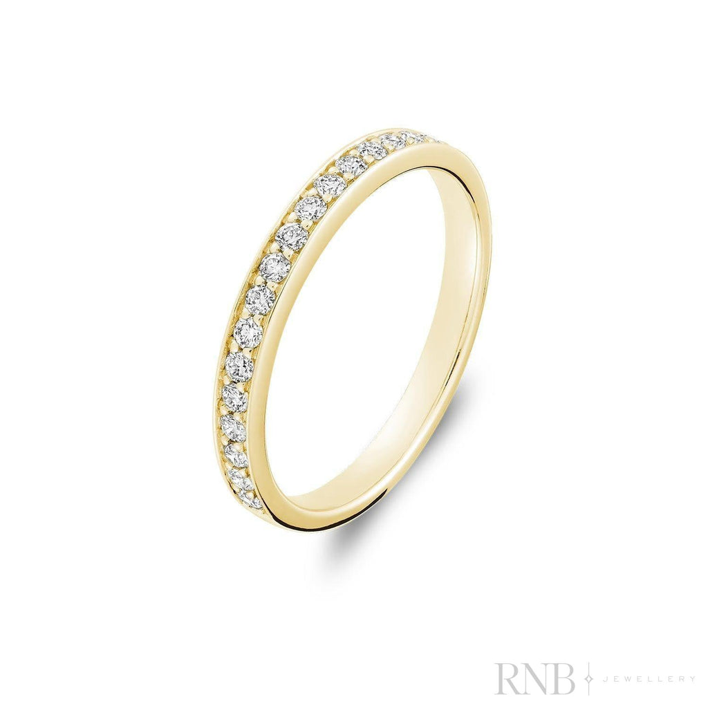 Semi Eternity Diamond Ring-RNB Jewellery