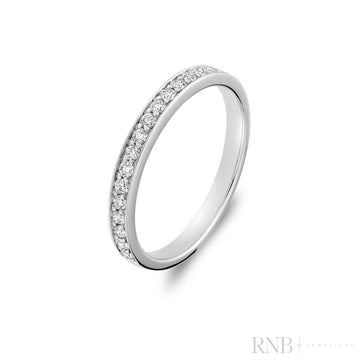 Semi Eternity Diamond Ring-RNB Jewellery