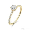 Yellow Gold / 0.75 CT