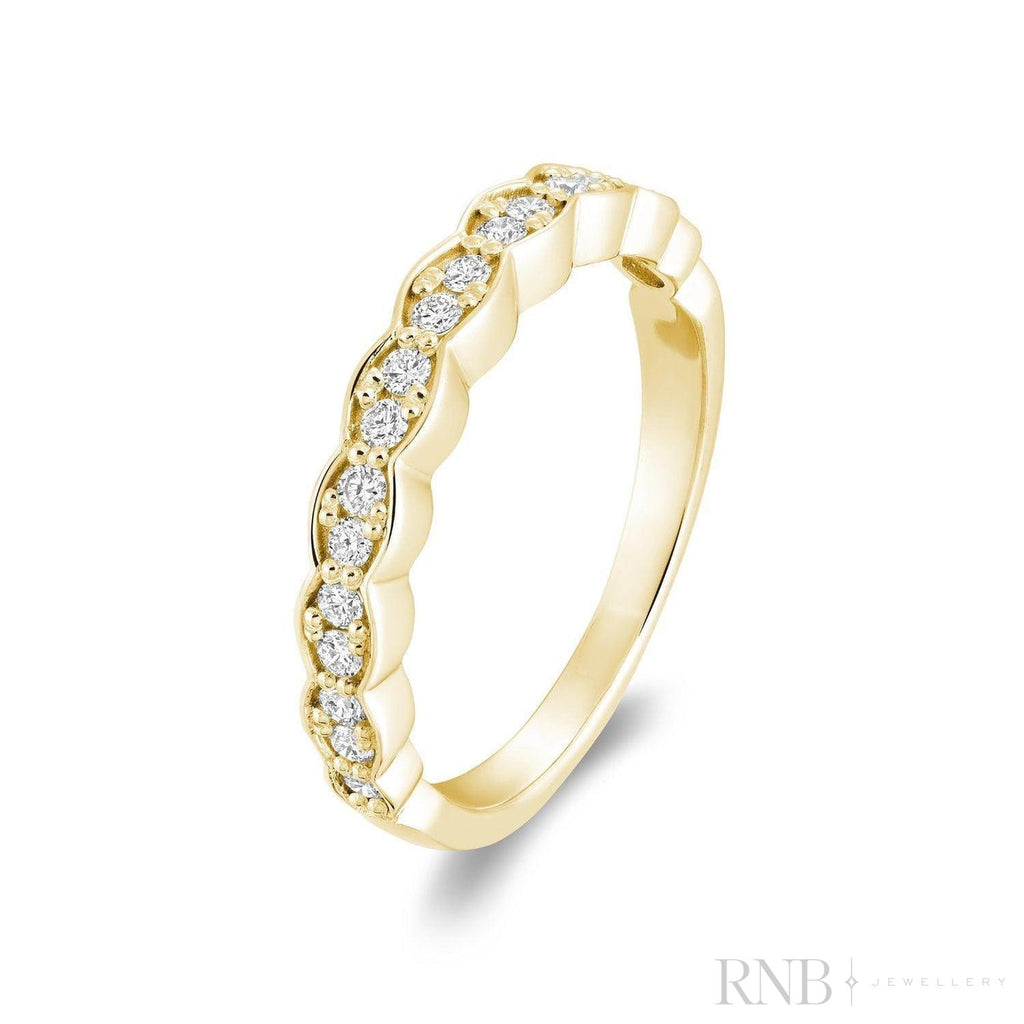 Marquise Illusion Semi Eternity Diamond Ring-RNB Jewellery