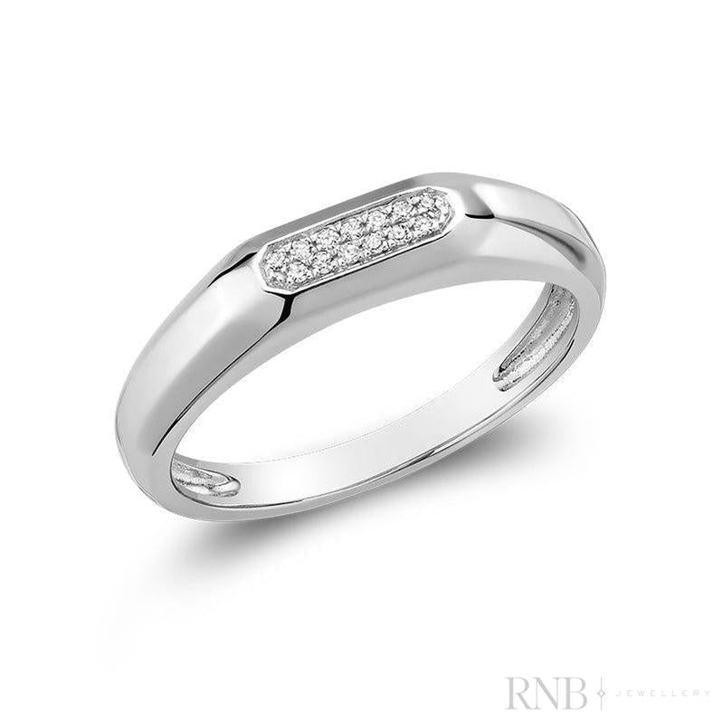 Signet Diamond Ring-RNB Jewellery