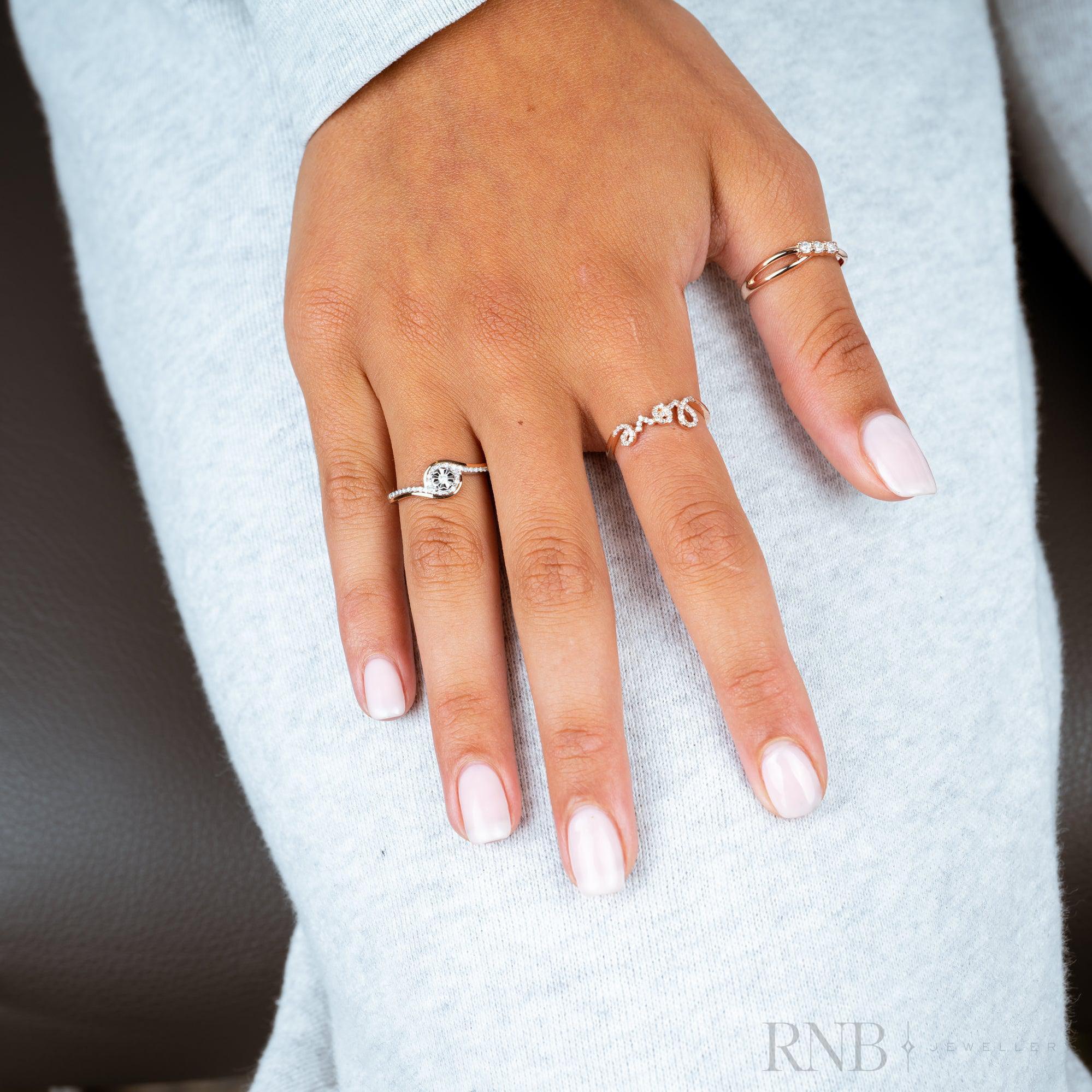 Trinity Diamond Ring-RNB Jewellery