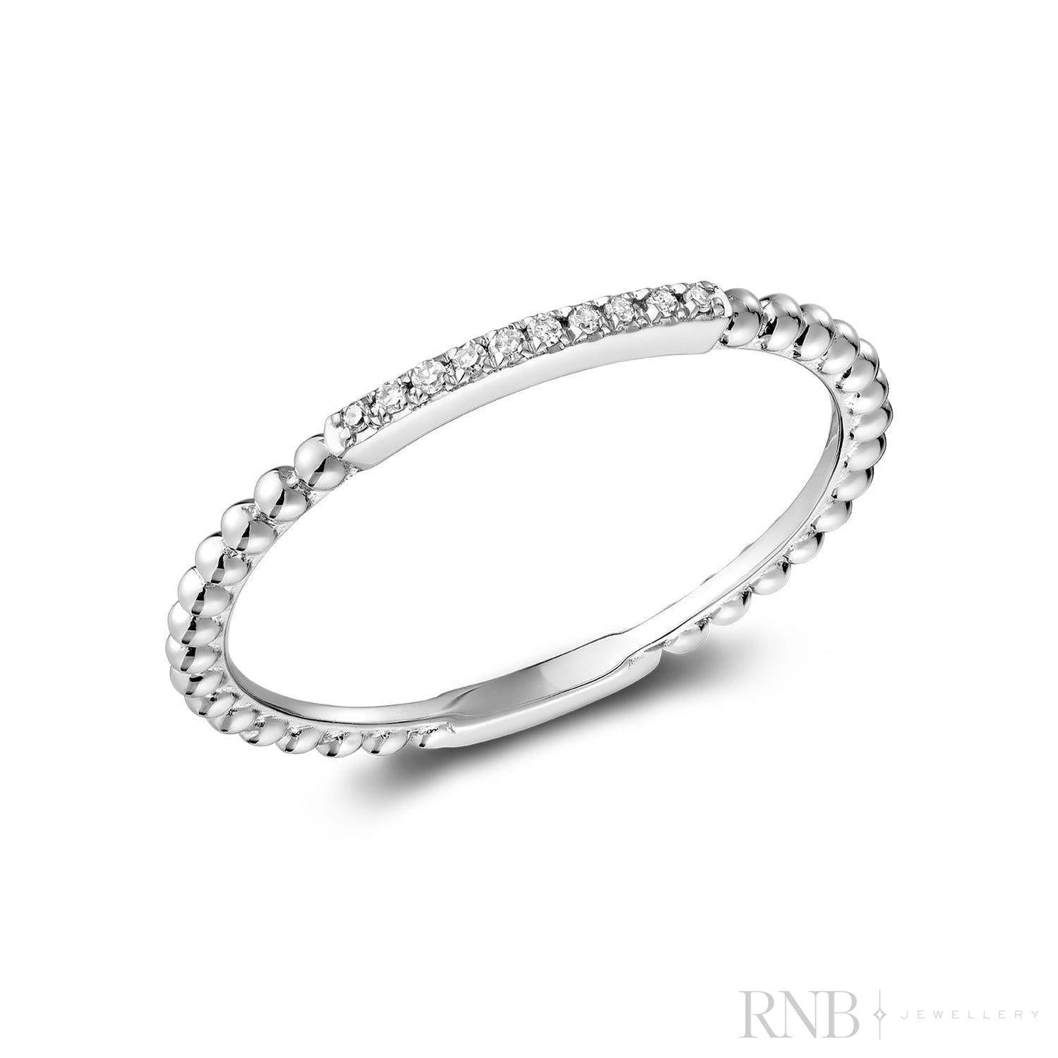 Bead Diamond Ring-RNB Jewellery