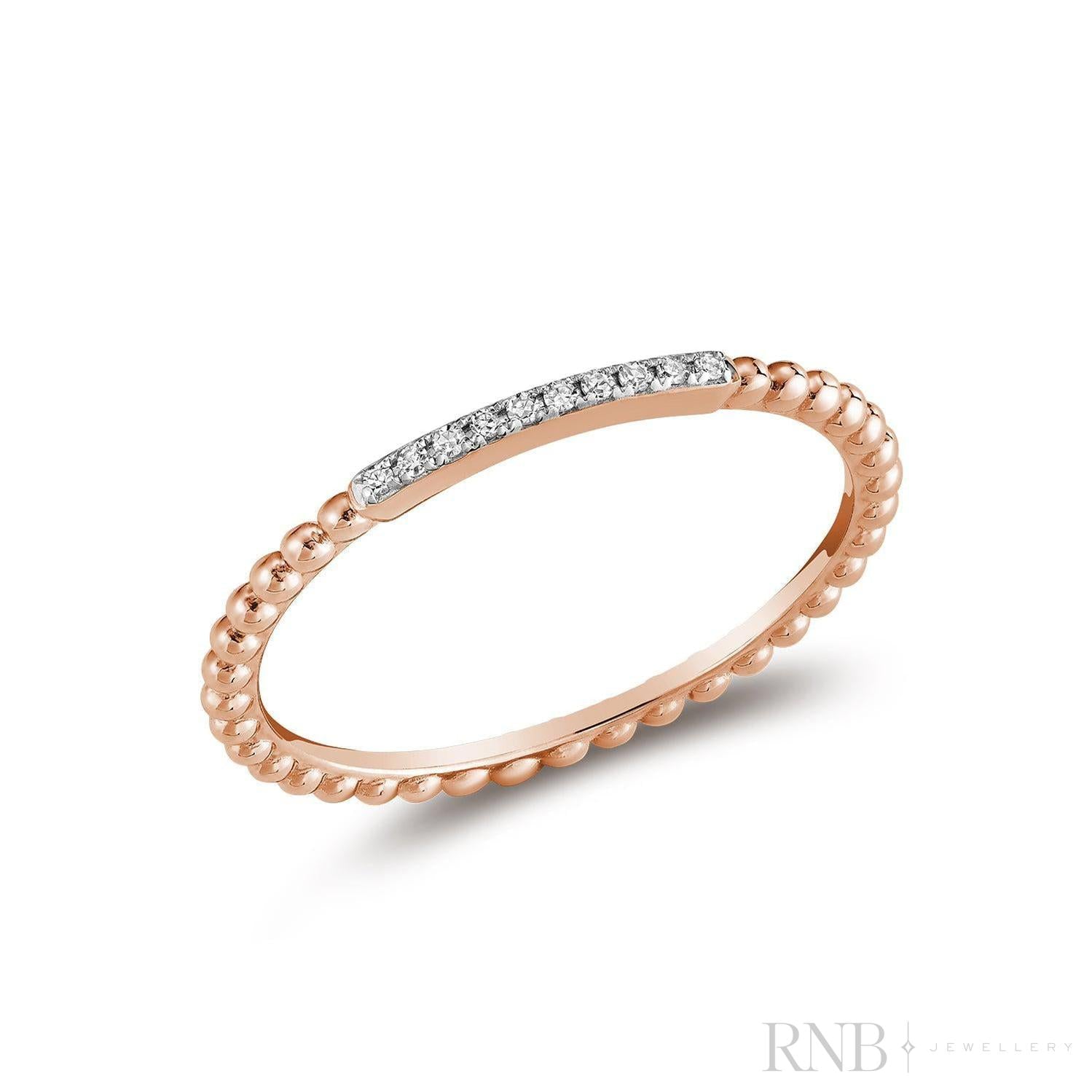 Bead Diamond Ring-RNB Jewellery