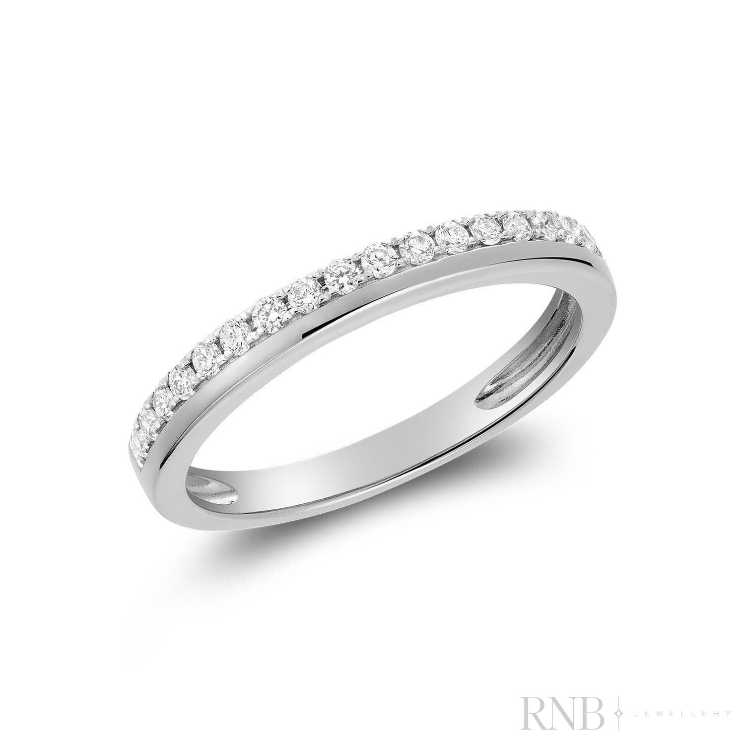 United Semi Eternity Diamond Ring