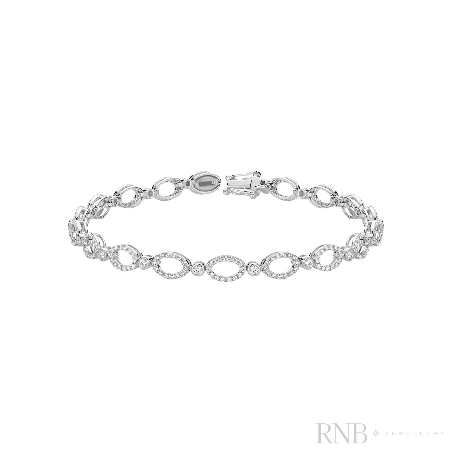 Fashion Diamond Bracelet-RNB Jewellery