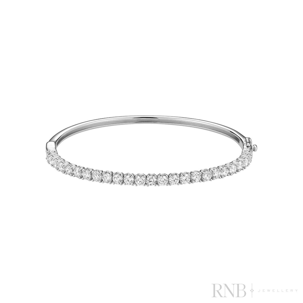 Diamond Bangle Bracelet-RNB Jewellery