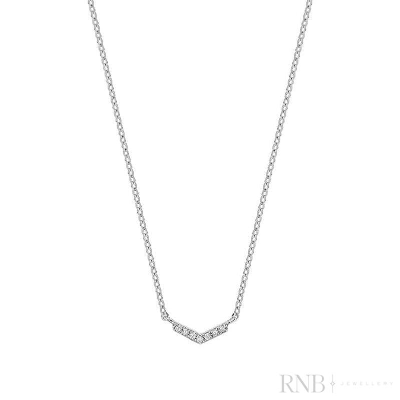 Diamond Arrow Necklace-RNB Jewellery