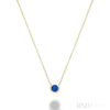 Yellow Gold / Blue Sapphire