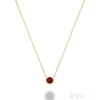 Yellow Gold / Garnet