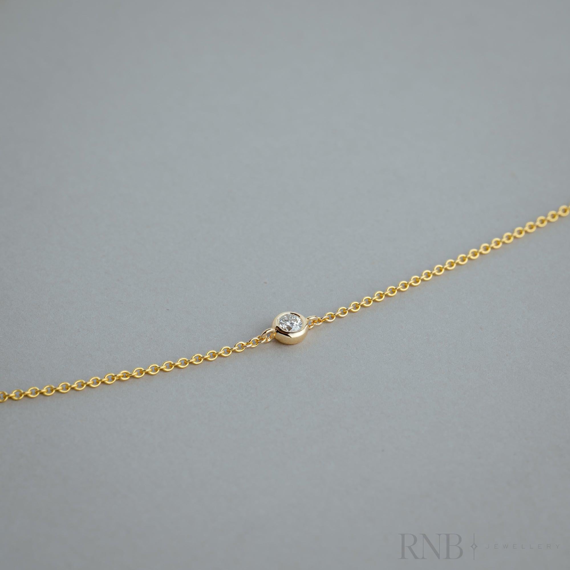 Diamond By the Yard Necklace-RNB Jewellery