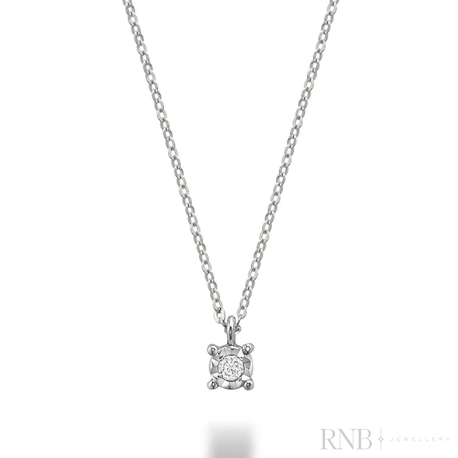 Illusion Diamond Pendant-RNB Jewellery