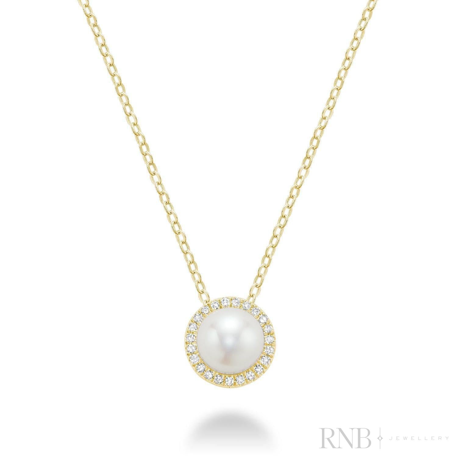 Pearl & Diamond Pendant