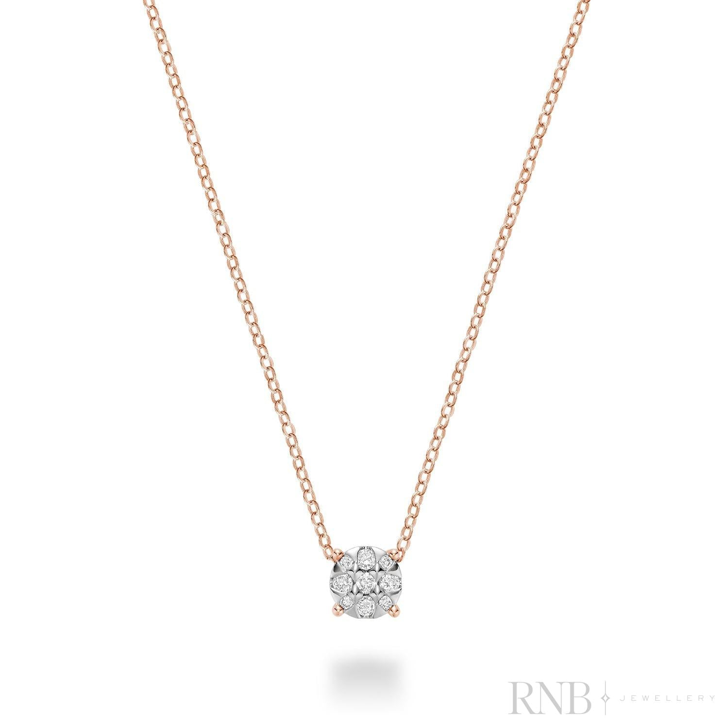 Illusion Diamond Pendant-RNB Jewellery