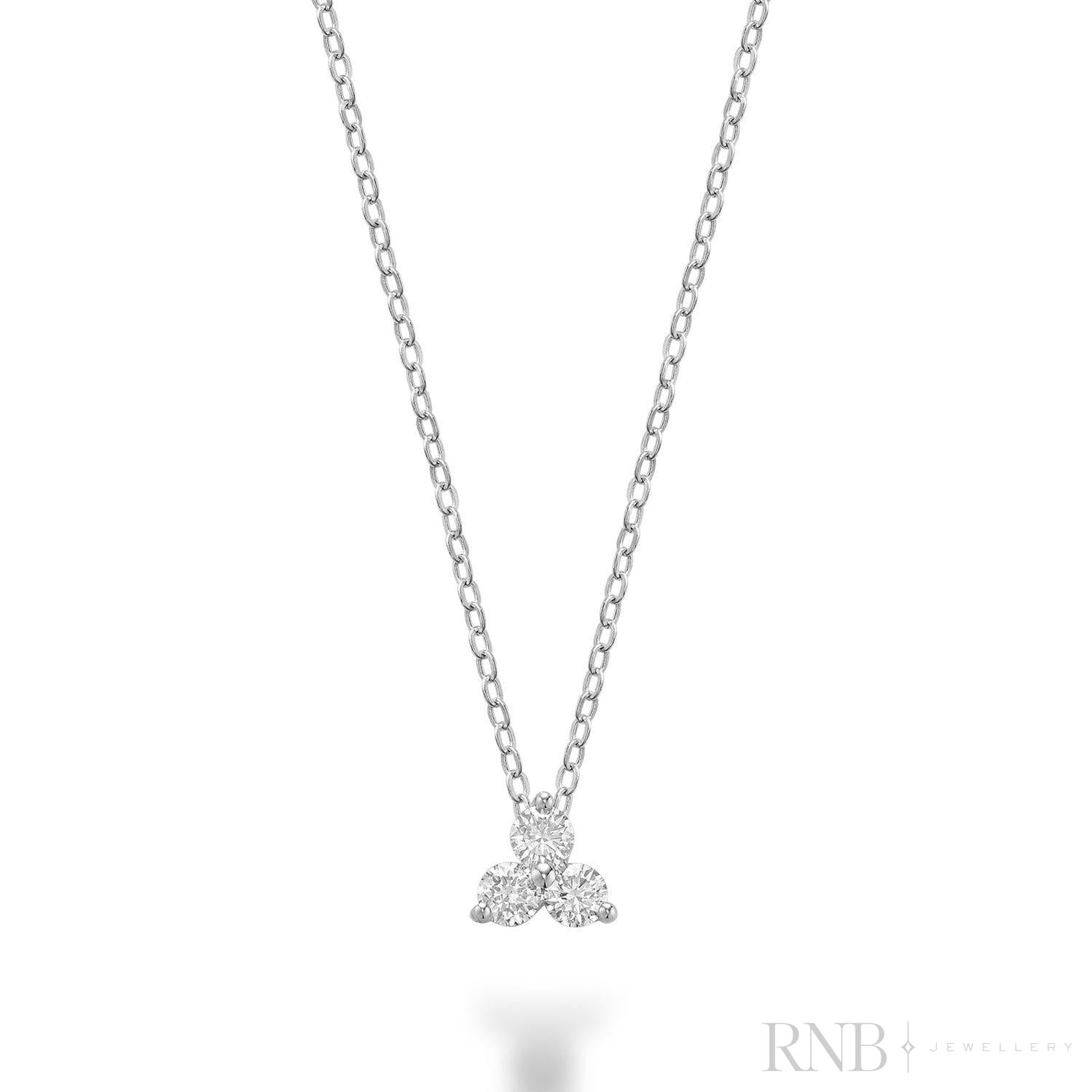 Trinity Diamond Pendant-RNB Jewellery