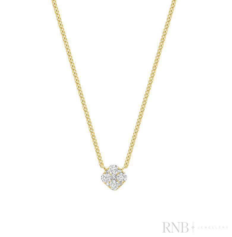 Cushion Diamond Pendant