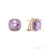 Rose Gold / Pink Amethyst / Closeout