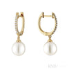 Yellow Gold / 0.12CTDI / Cultured Freshwater Pearl