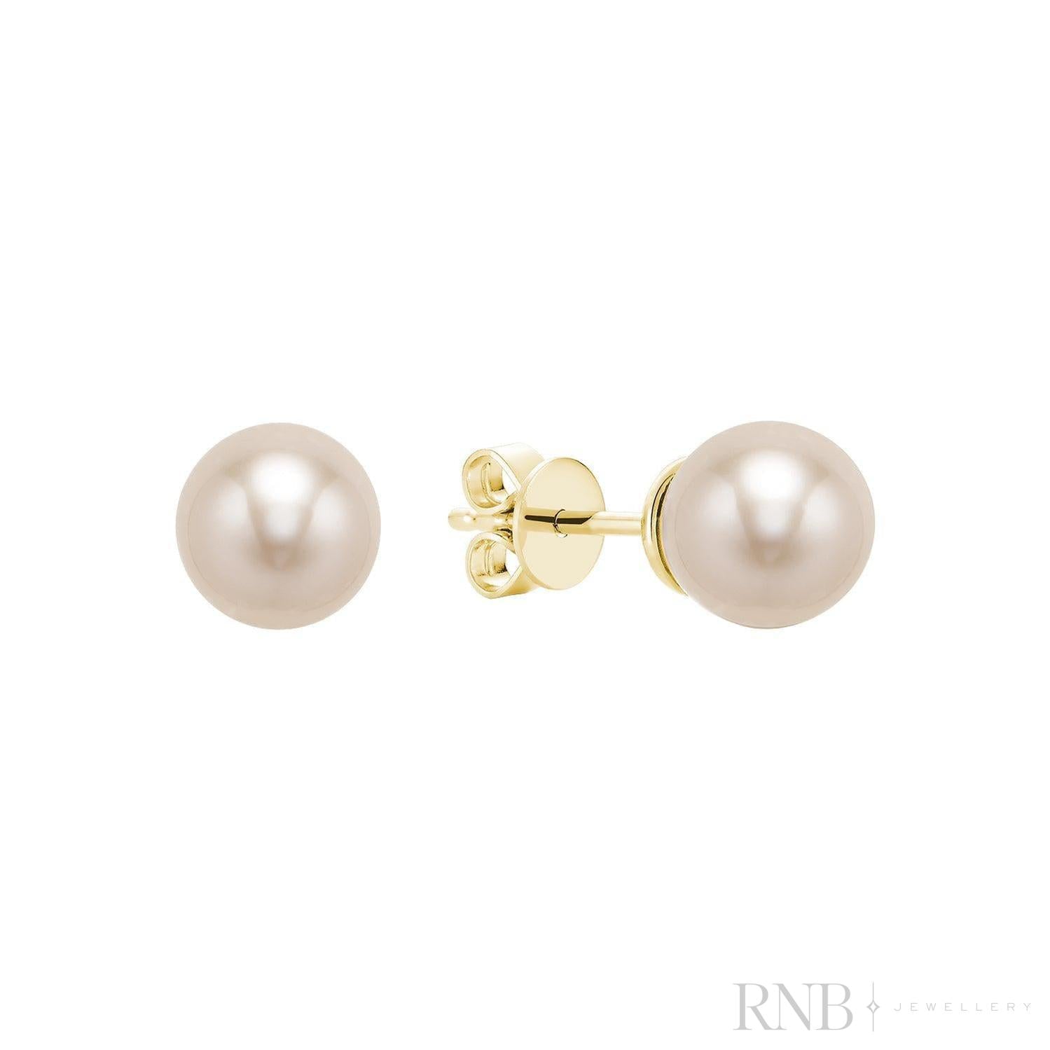 Pearl Stud Earrings