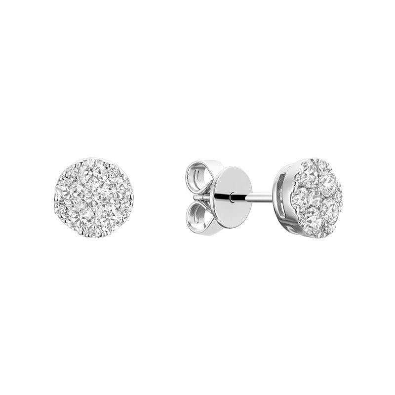 Diamond Earring - Boucle D'oreille en Diamant-RNB Jewellery