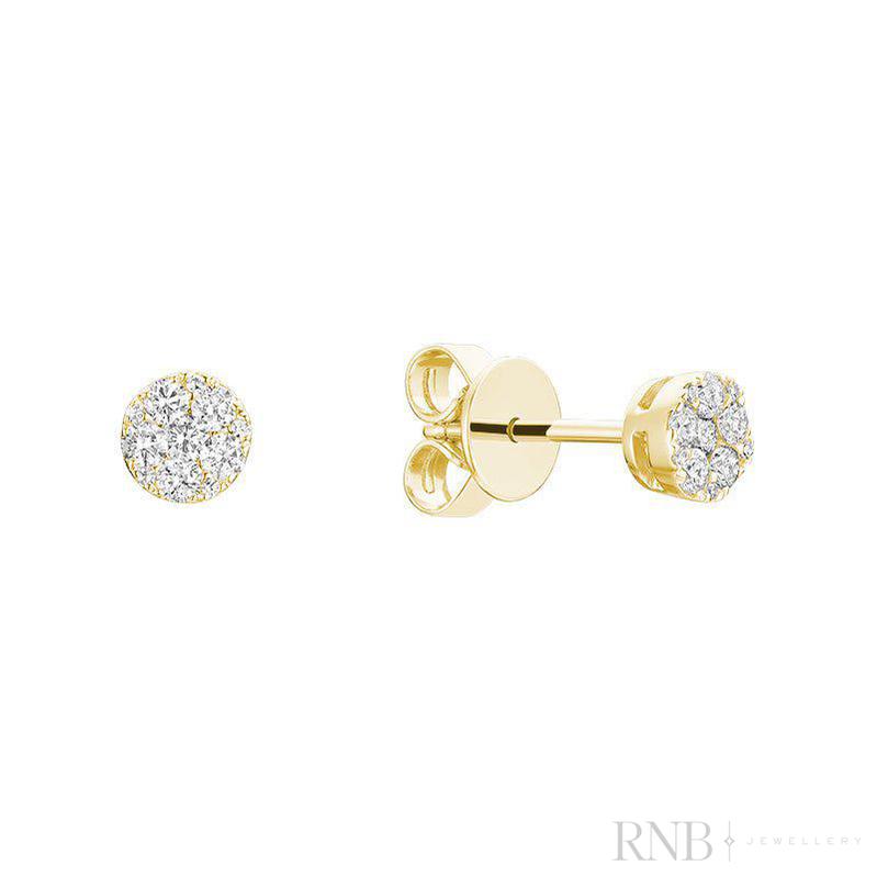 Diamond Earring-RNB Jewellery