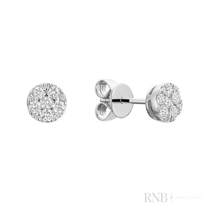 Diamond Earring - Boucle D'oreille en Diamant-RNB Jewellery