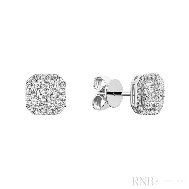 Diamond Earrings-RNB Jewellery