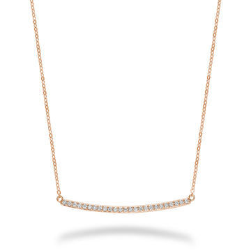 Bar Diamond Necklace - RNB Jewellery