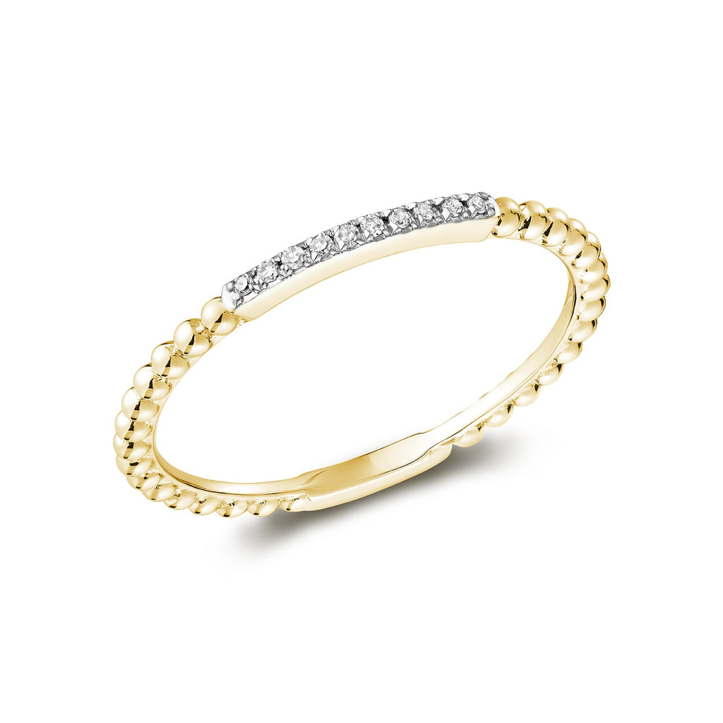 Bead Diamond Ring - RNB Jewellery