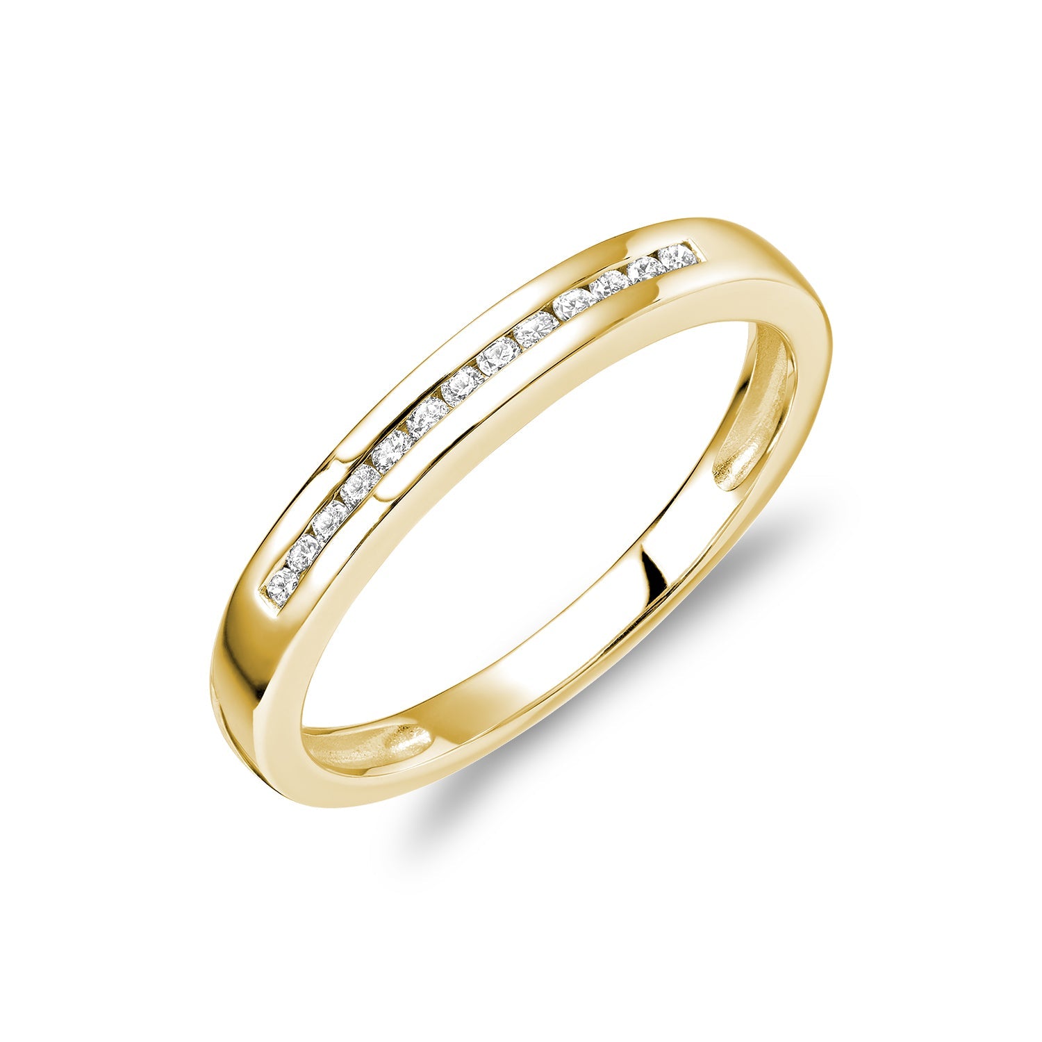 Channel Set Diamond Band - RNB Jewellery