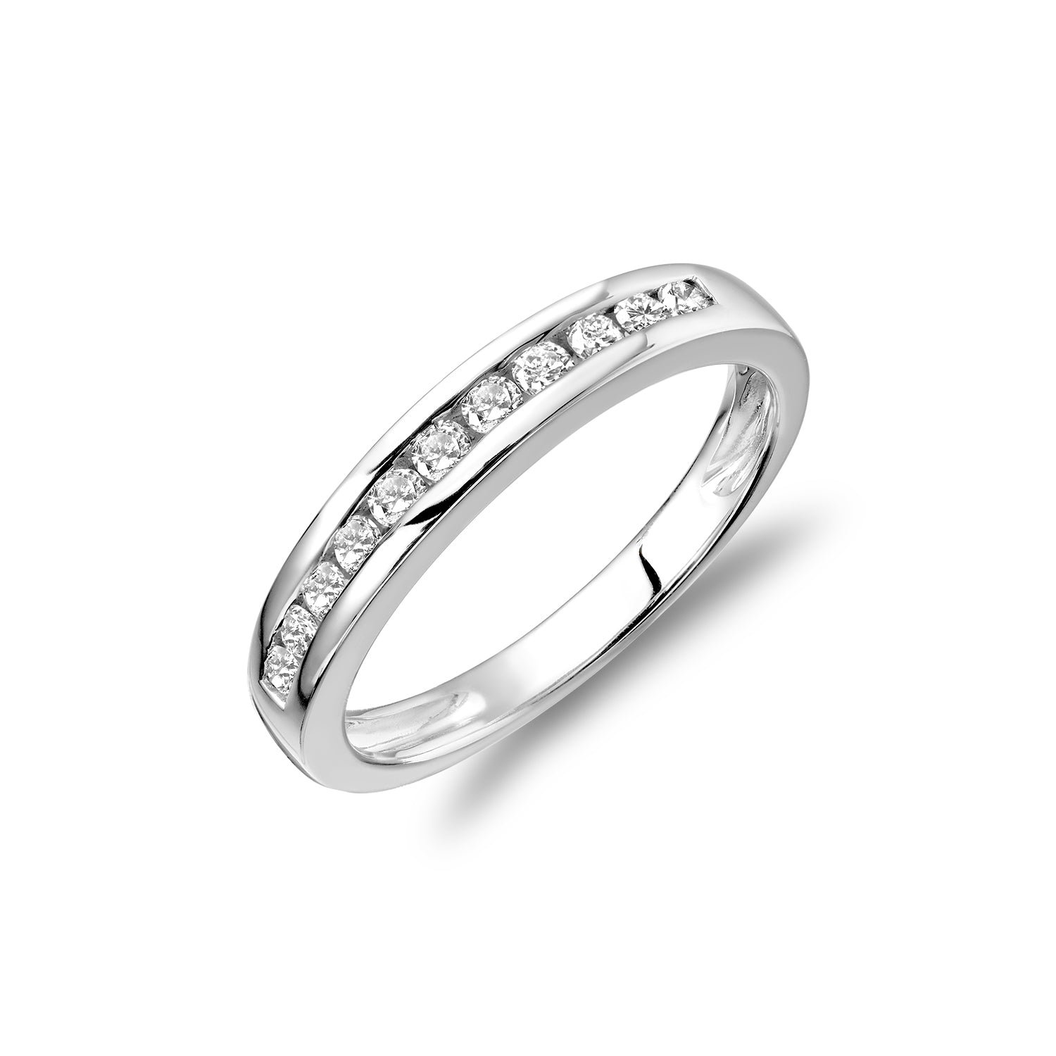 Channel Set Diamond Band - RNB Jewellery