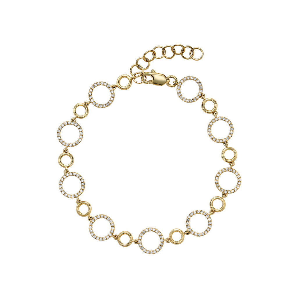 Circle of Life Diamond Bracelet - RNB Jewellery