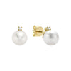 Cultured Freshwater Pearl / Yellow Gold
