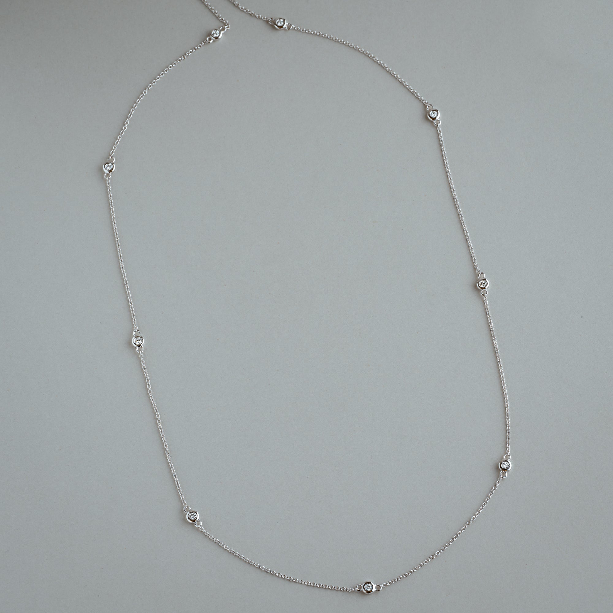 Diamond by the Yard Necklace - RNB Jewellery