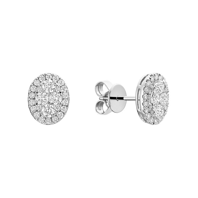 Diamond Earring - Boucle D'oreille en Diamant - RNB Jewellery