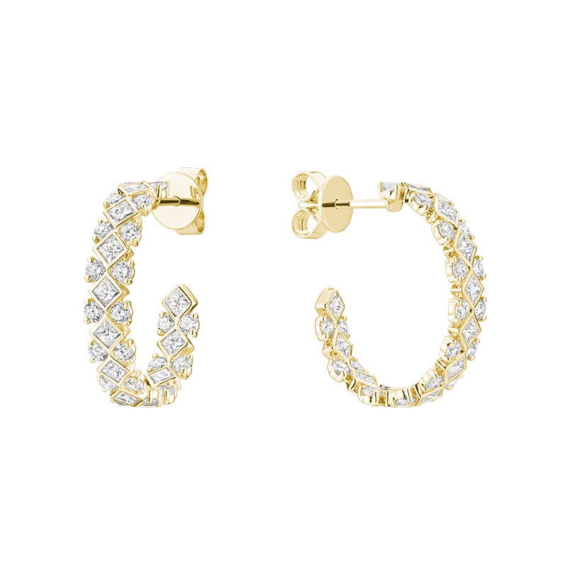 Diamond Earring - Boucle D'oreille en Diamant - RNB Jewellery