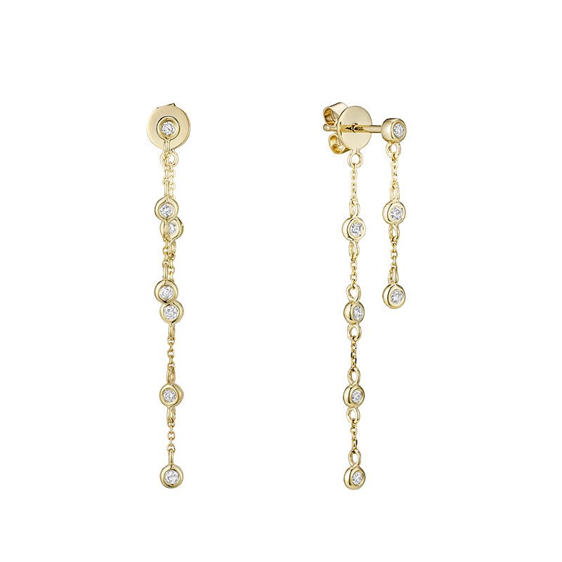 Diamond Earring - Boucle D'oreille en Diamant - RNB Jewellery