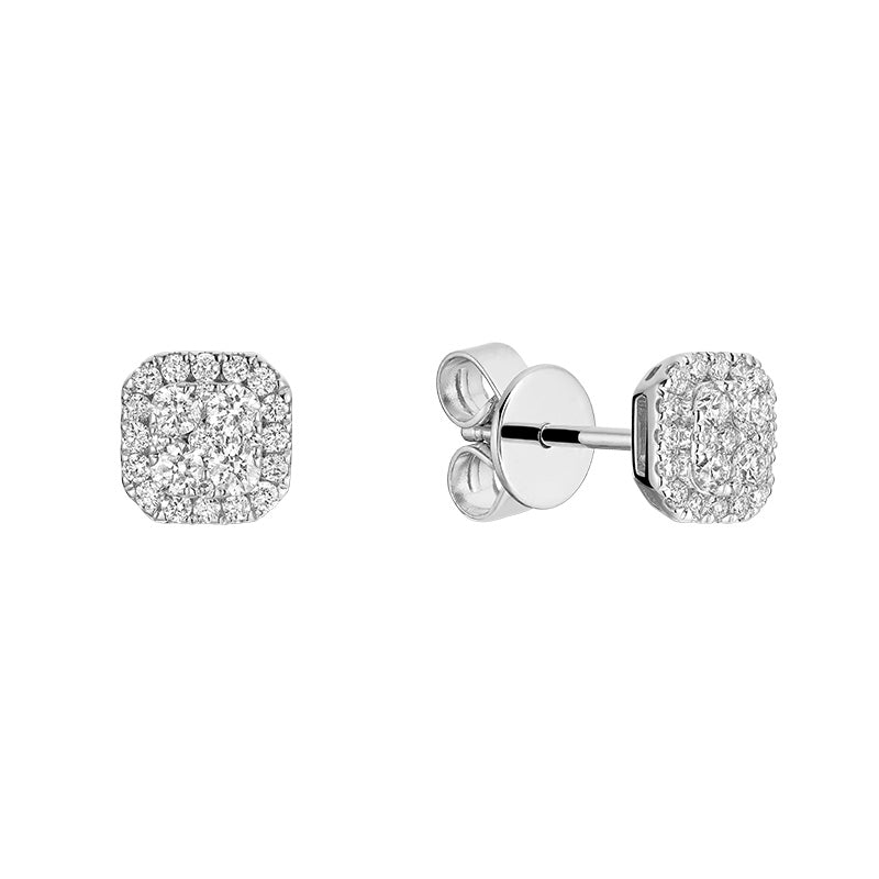 Diamond Earring - Boucle D'oreille en Diamant - RNB Jewellery