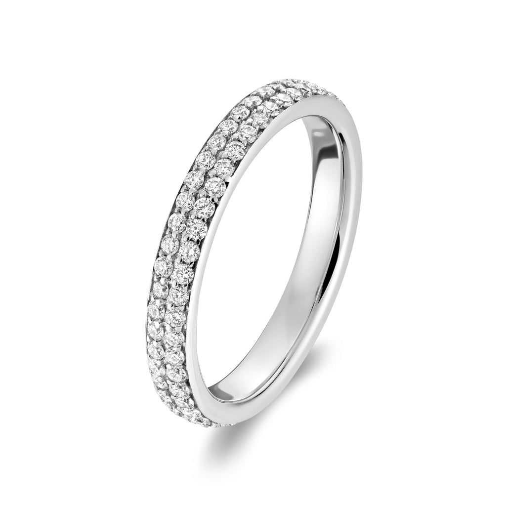 Diamond Pave Eternity Ring - RNB Jewellery