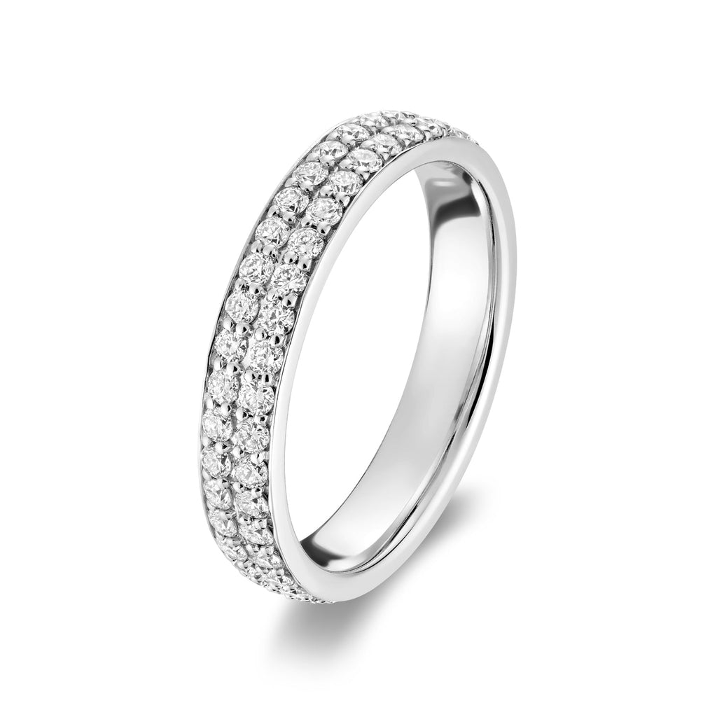 Diamond Pave Eternity Ring - RNB Jewellery
