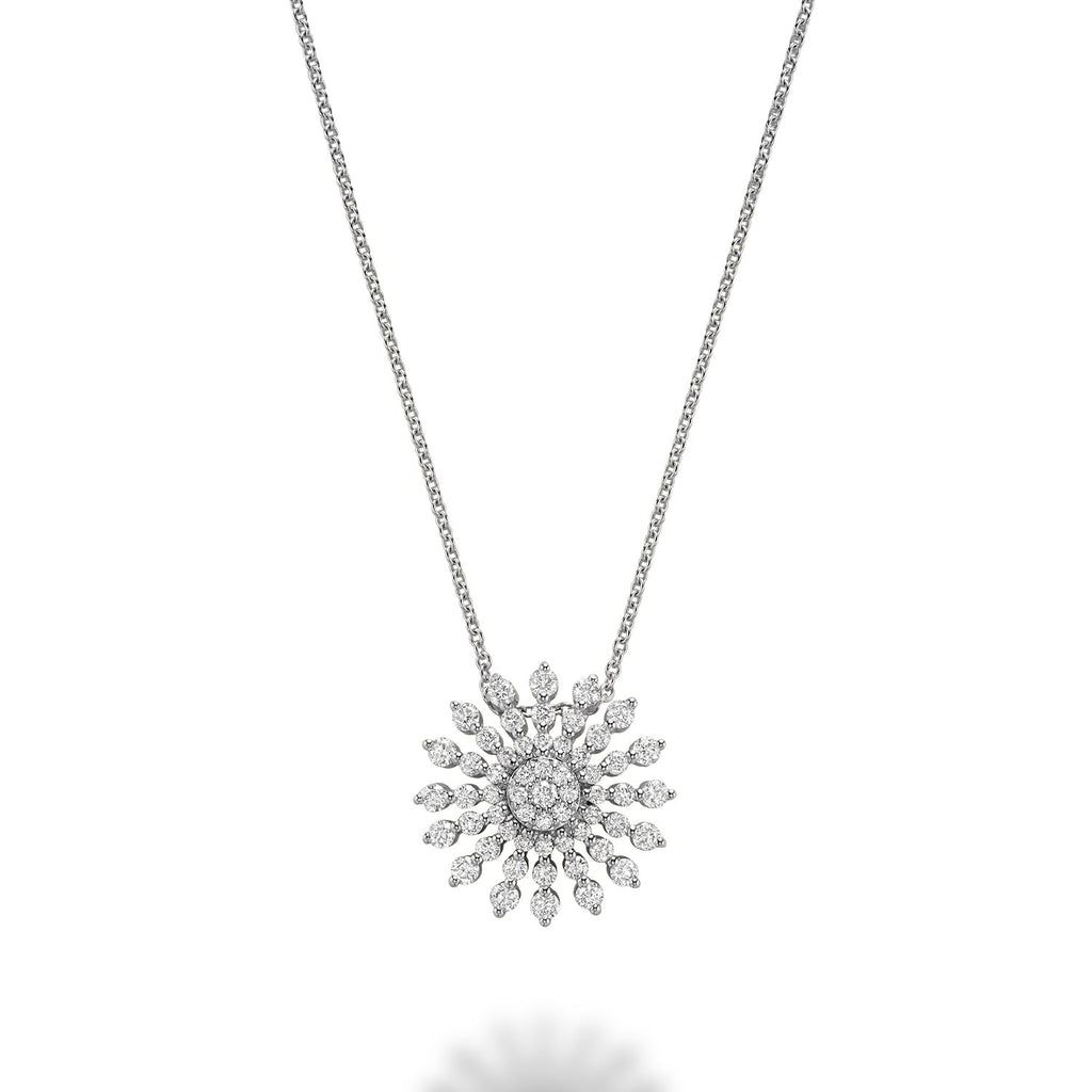 Diamond Sun Pendant - Pendant Diamand Soleil - RNB Jewellery
