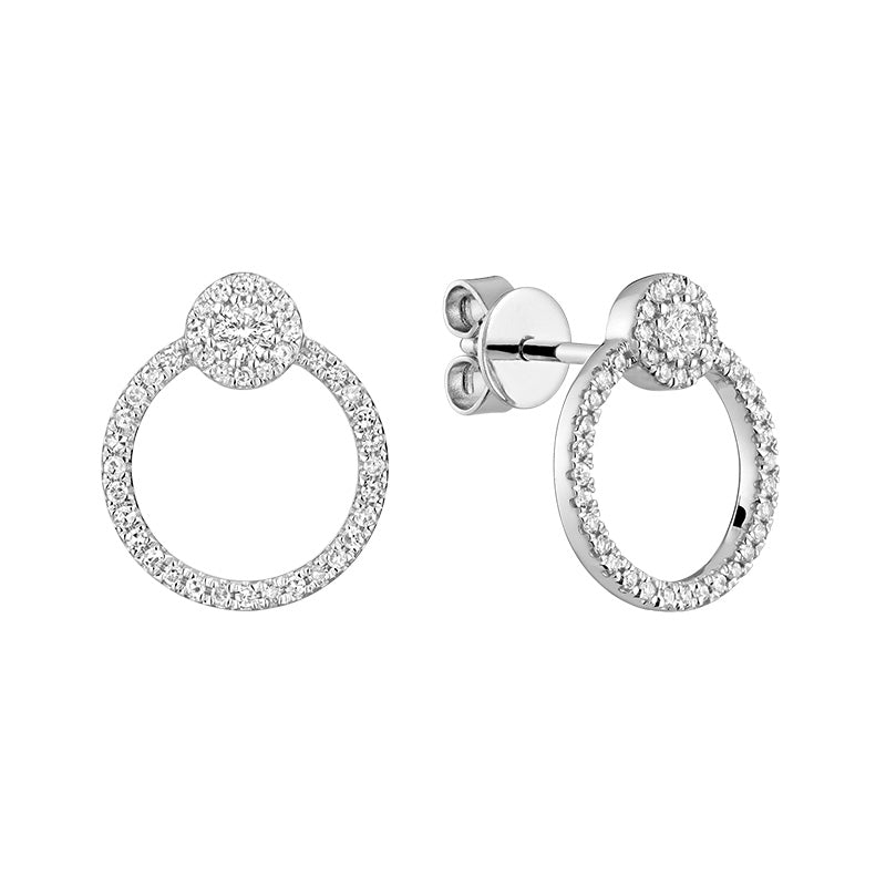 Drop Diamond Earring - RNB Jewellery