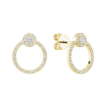 Drop Diamond Earring - RNB Jewellery