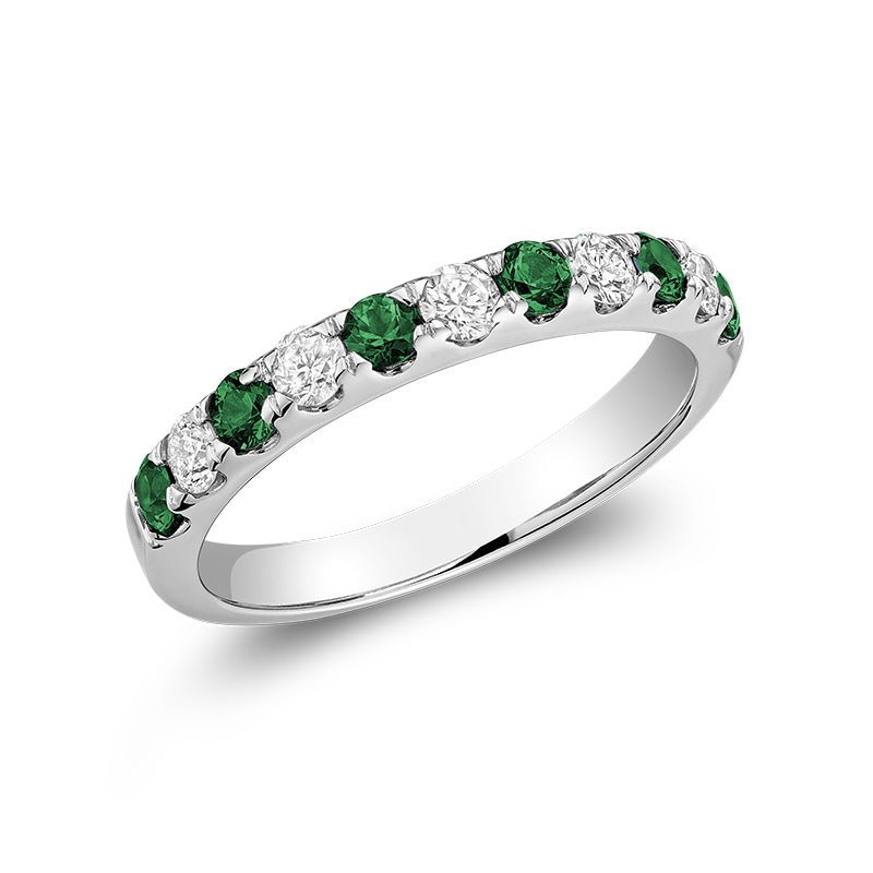 Emerald & Diamond Ring - Bague Diamand & Emeraude - RNB Jewellery