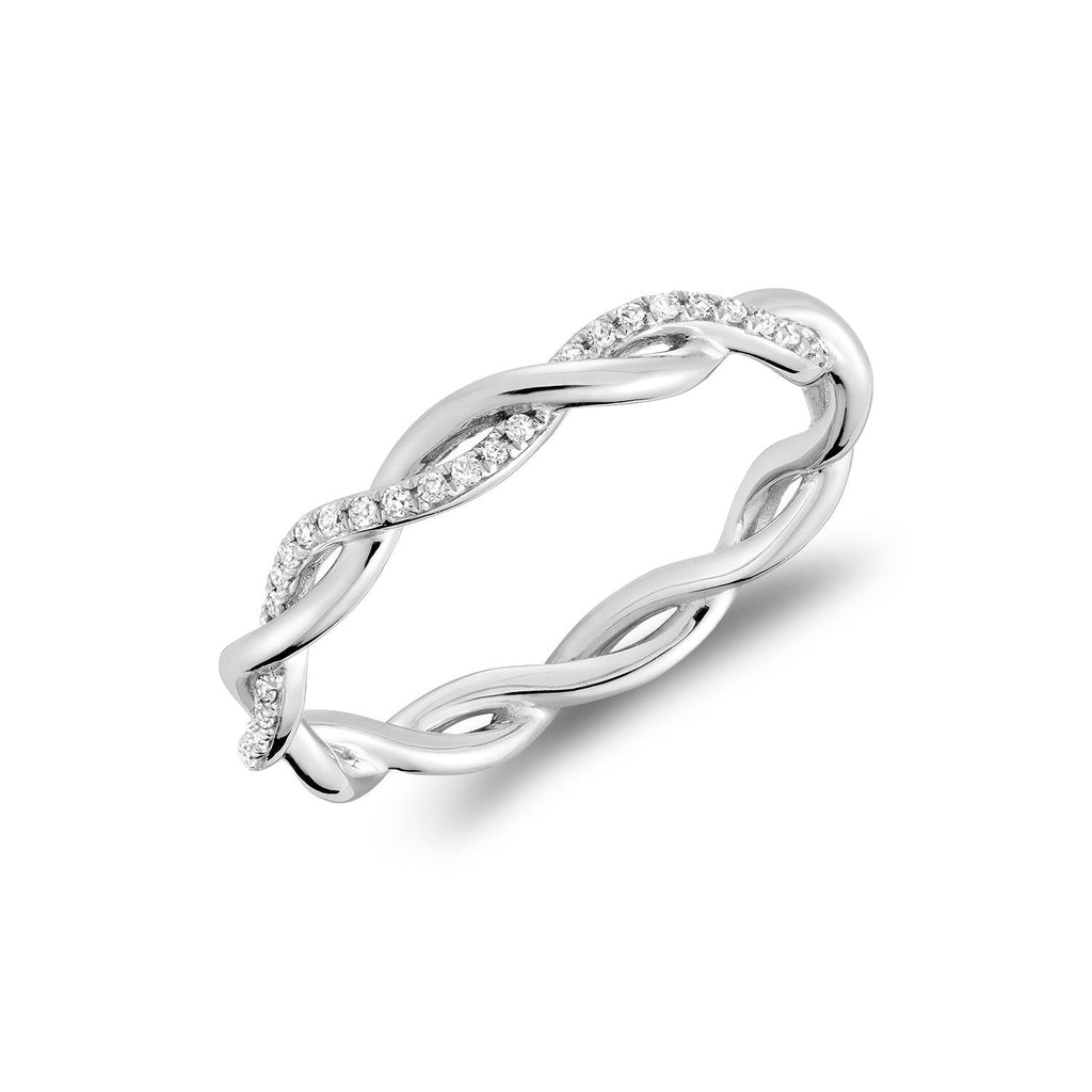 Eternity Knot Diamond Ring - RNB Jewellery