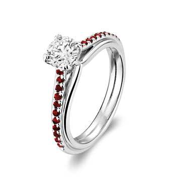 Faith Signature Ruby and Diamond Ring - RNB Jewellery