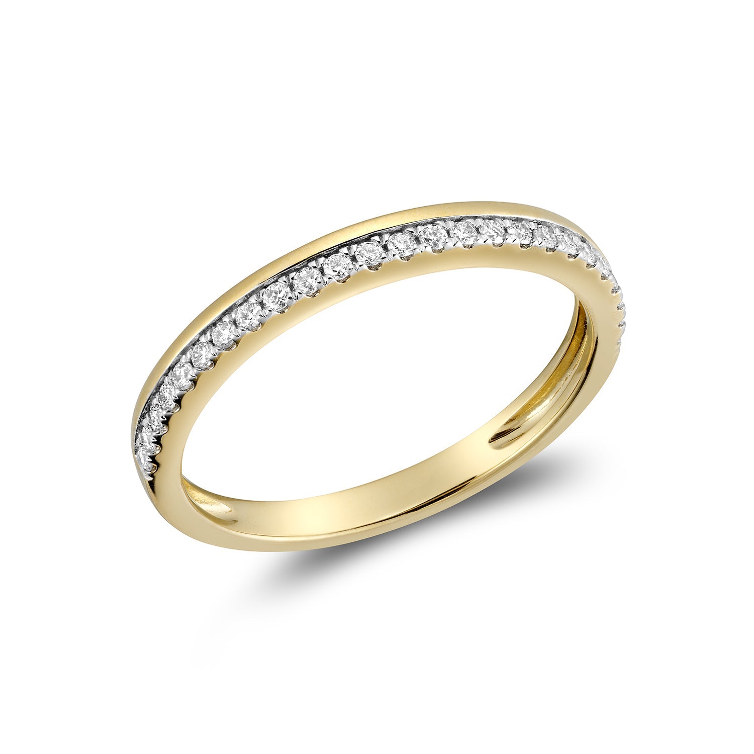 Half Semi Eternity Diamond Ring - RNB Jewellery