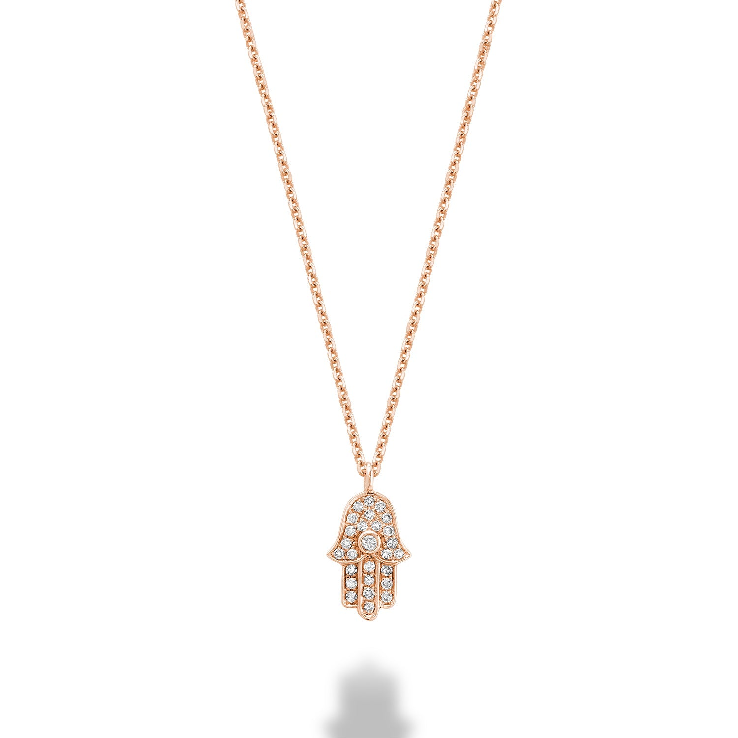 Hamsa Diamond Pendant - RNB Jewellery